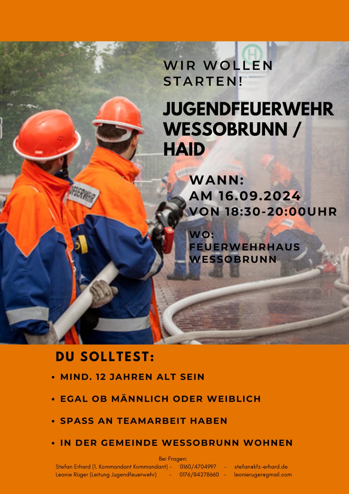 Jugendfeuerwehr Plakat 2