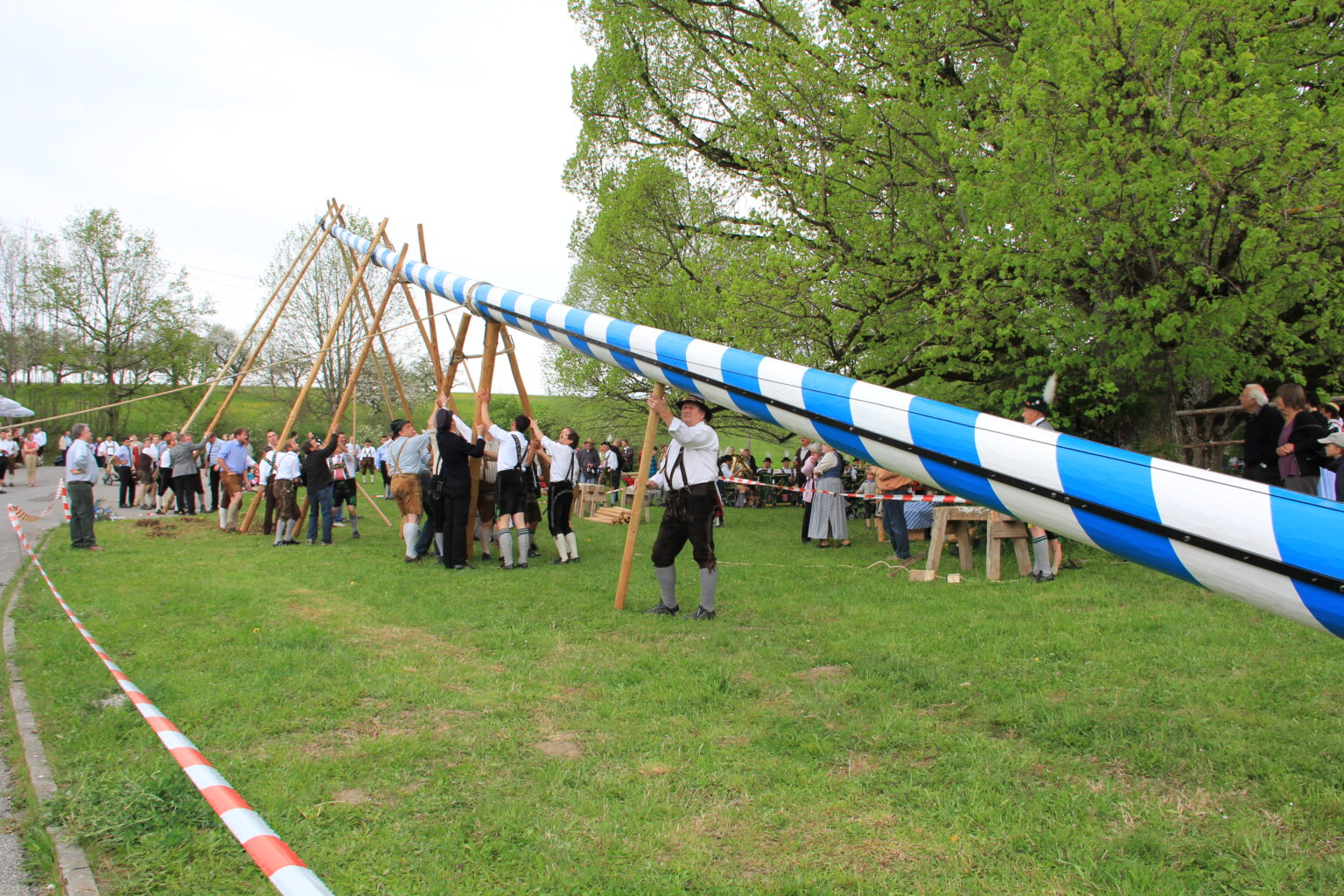 Wessobrunn in Bildern Maibaum Wessobrunn