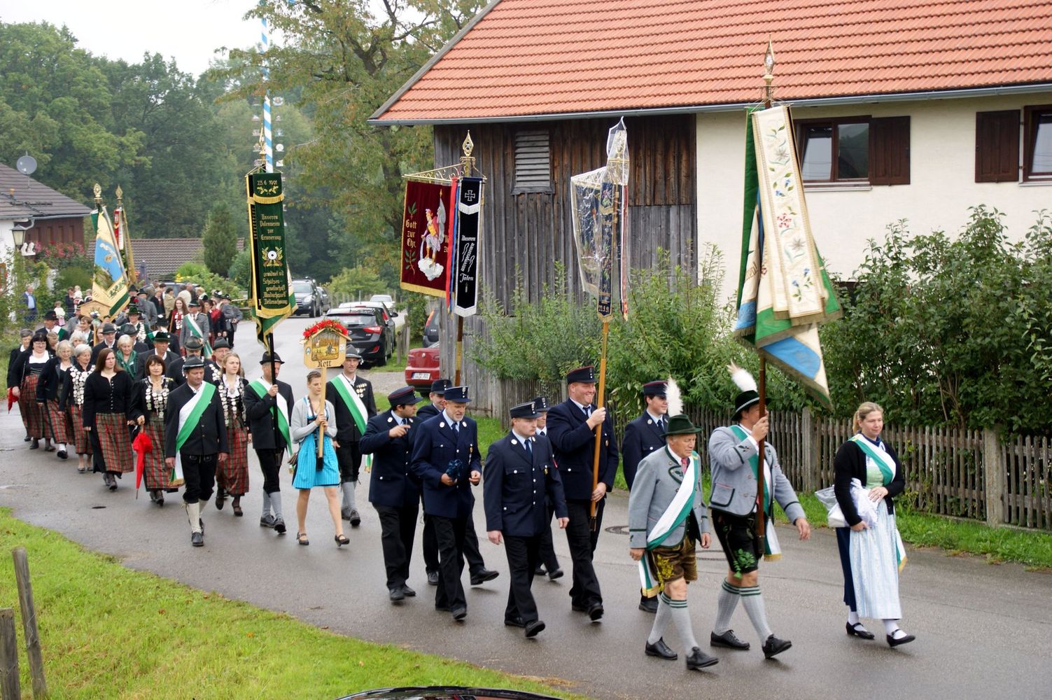 Wessobrunn in Bildern Umzug Haid