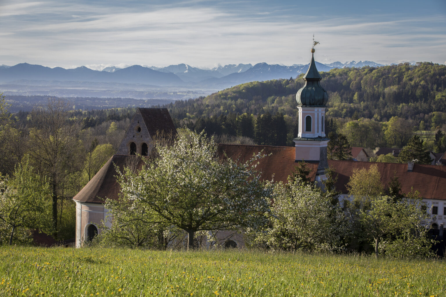 Wessobrunn in Bildern kirche dorf